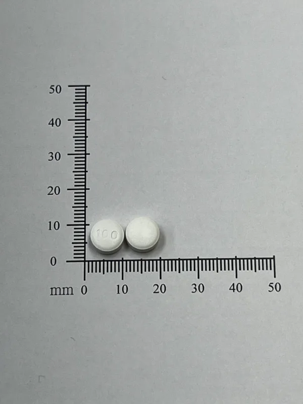 艾肺靈膜衣錠100毫克外觀