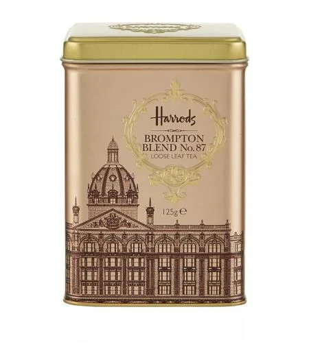 HARRODS 經典建築物 87號布朗登綜合紅茶散裝 外包裝