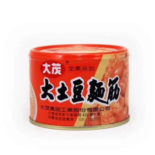 大茂大土豆麵筋(罐) 外包裝