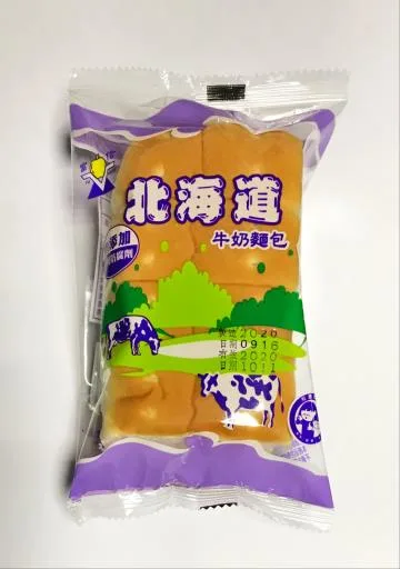 北海道牛奶麵包 外包裝