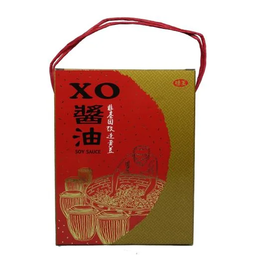 XO醬油500(非基改)2入禮盒 外包裝