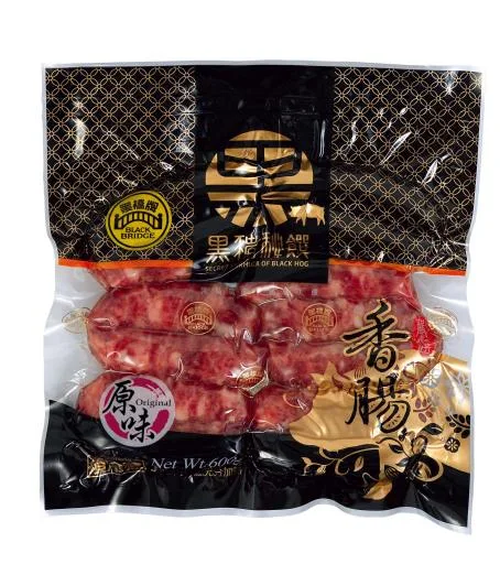 １斤原味黑豬肉香腸禮盒－真空 外包裝
