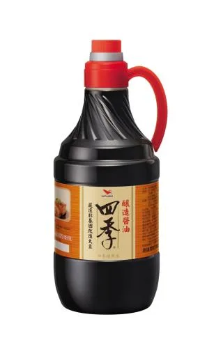 四季釀造醬油PET1600ml*6入 外包裝