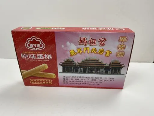 原味蛋捲 外包裝