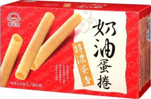 奶油蛋香蛋捲 外包裝