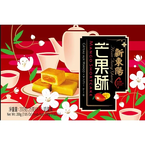 新東陽芒果酥25g*8入90天 外包裝