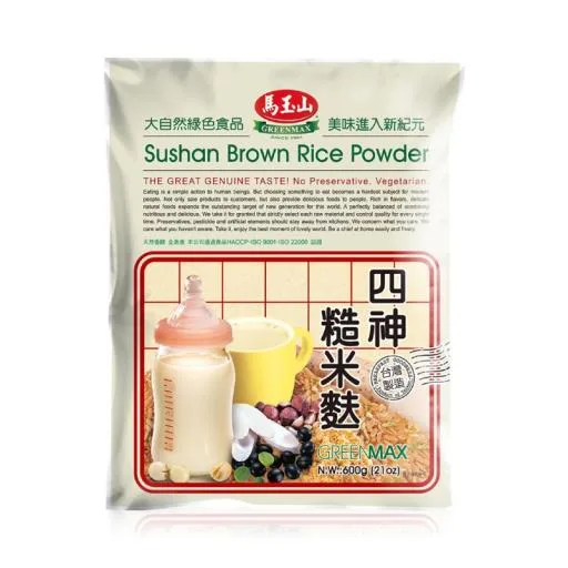 四神糙米麩600g(包) 外包裝