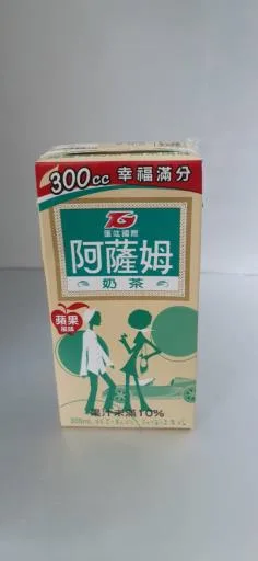 阿薩姆奶茶-蘋果風味300ml 外包裝