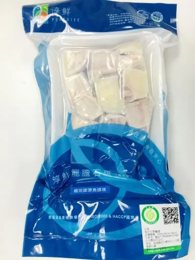 龍斑膠原魚頭塊 外包裝