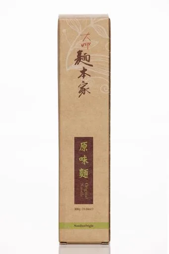 盒裝原味麵 外包裝