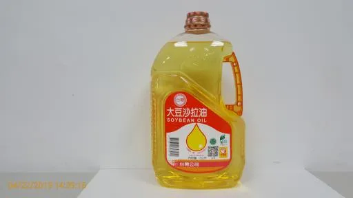 3公升大豆沙拉油 外包裝