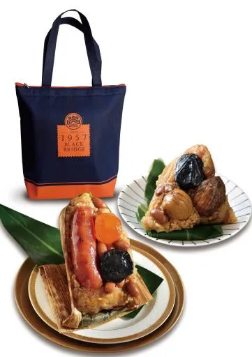 全聯黑豬雙饗粽福袋 外包裝