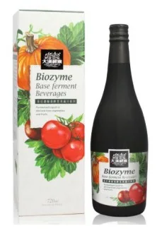 基活濃縮發酵型果蔬汁飲料(大陸版)720ml/瓶 外包裝