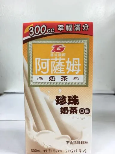 阿薩姆珍珠奶茶口味300ml 外包裝