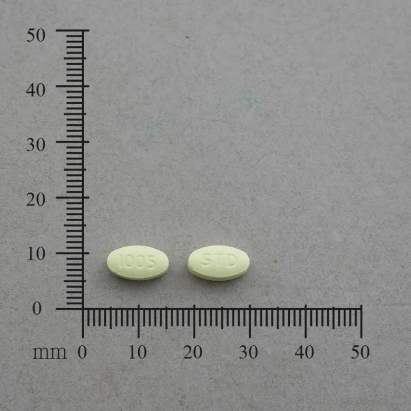 “生達”好暢壓膜衣錠 50/12.5 毫克外觀