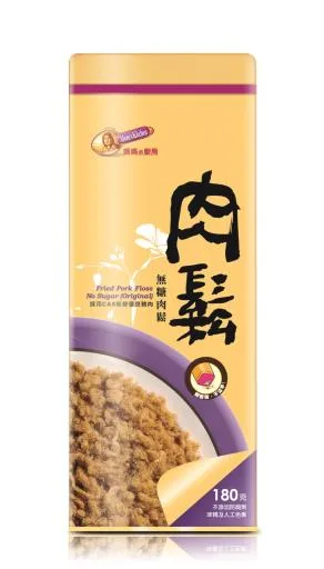 (180g/方罐)無糖肉鬆 13-AE47 外包裝
