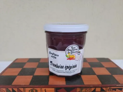 法國Climont 克利蒙果醬 覆盆子果醬 Framboise épépinée 外包裝