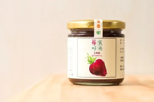 莓好食光無農藥草莓純果醬 外包裝
