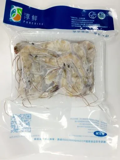 嚴選無毒養殖生態蝦 外包裝