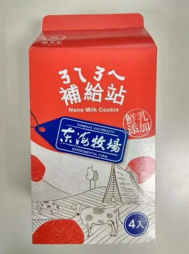 東海牧場鮮奶薄餅 外包裝