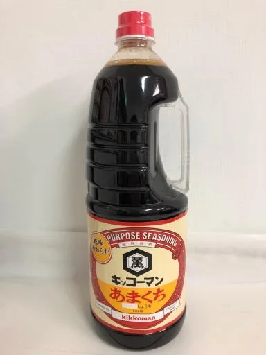 龜甲萬醬油風味調味液 外包裝