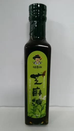 福壽伯芝麻油 外包裝