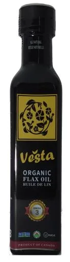 Vesta維斯塔有機冷壓亞麻籽油 外包裝