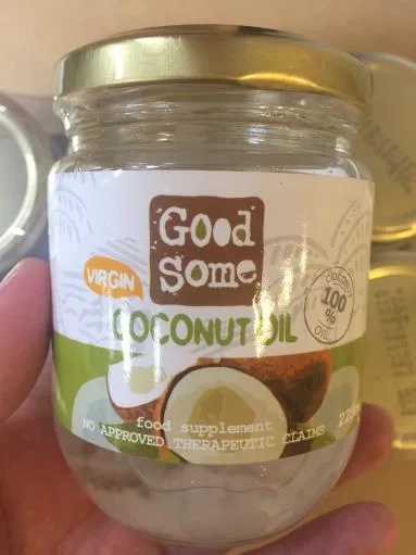 GOODSOME第一道冷壓椰子油 外包裝