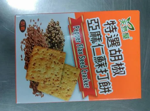 天然屋胡椒亞麻仁蘇打 外包裝