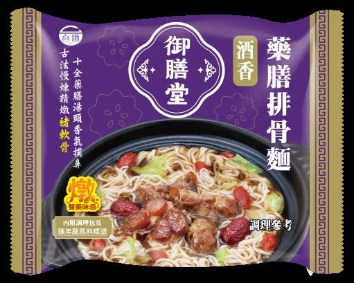 台酒御膳堂-藥膳排骨麵 外包裝