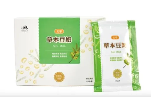 草本豆奶 外包裝
