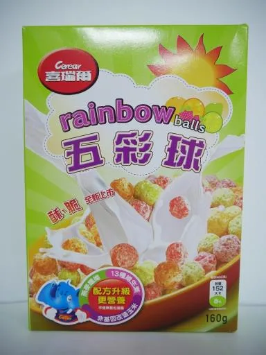 喜瑞爾五彩球 外包裝