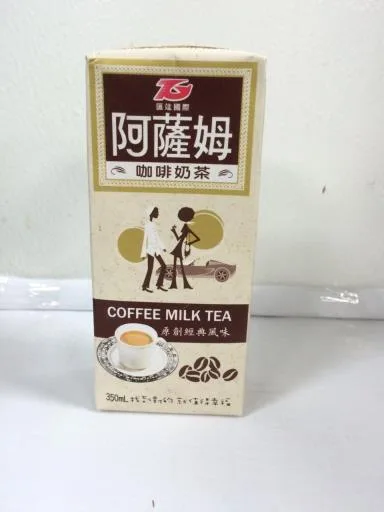 阿薩姆咖啡奶茶350ml 外包裝