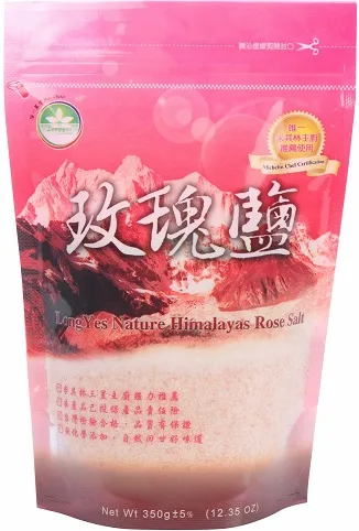 隆一玫瑰鹽 外包裝