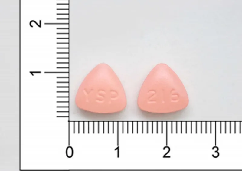 肝敵清膜衣錠1毫克外觀