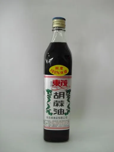 東茂胡麻油-520cc 外包裝