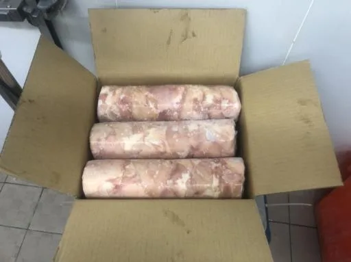 帶皮雞肉捲 外包裝