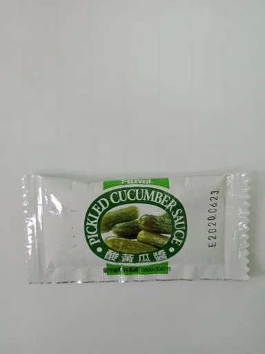 7-11酸黃瓜醬包 外包裝