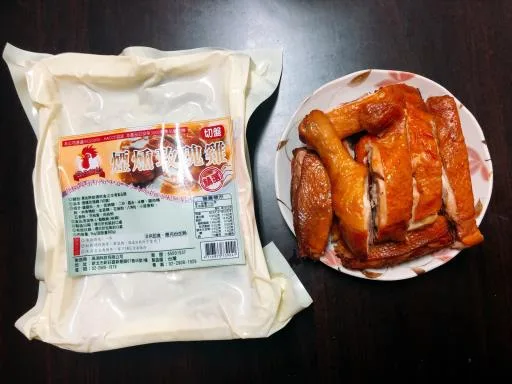 煙燻玫瑰雞 外包裝