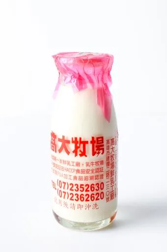 高大鮮乳（瓶裝） 外包裝