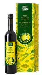 上海大漢-鮮檸輕酵飲500ml/瓶 外包裝