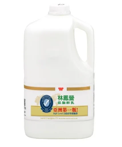林鳳營鮮乳低脂PE3/4G 外包裝