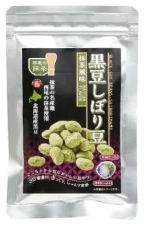 北海道甘納黑豆(抹茶) 外包裝