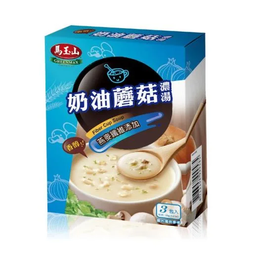 奶油蘑菇濃湯11g×3pcs(盒) 外包裝