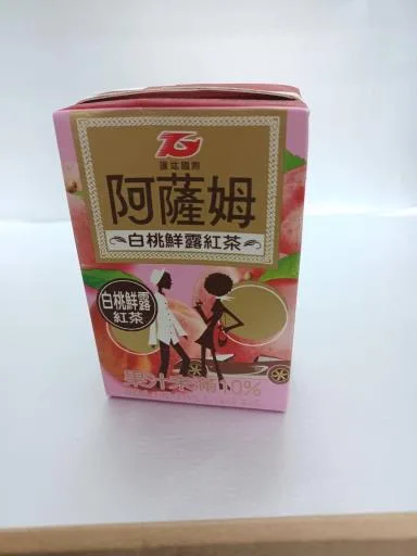 阿薩姆白桃鮮露紅茶 外包裝
