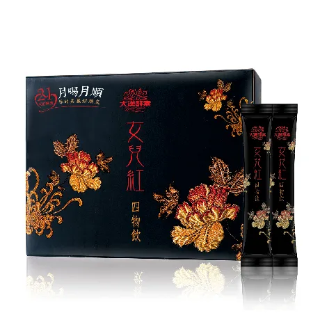 女兒紅四物飲10ml*21包/盒 外包裝