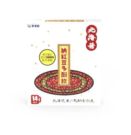 北海茜 納紅豆多酚飲粉末 外包裝