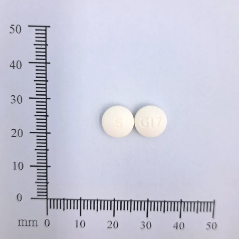 健復膜衣錠50毫克外觀