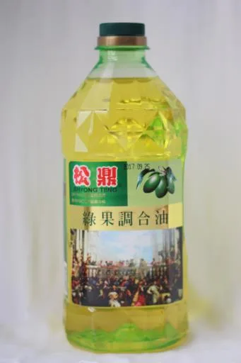 松鼎綠果調合油1.8L 外包裝