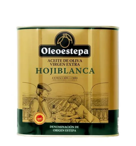 悅賜得寶-HJ白葉特級初榨冷壓橄欖油 OLEOESTEPA EXTRA VIRGEN 2500ML 外包裝